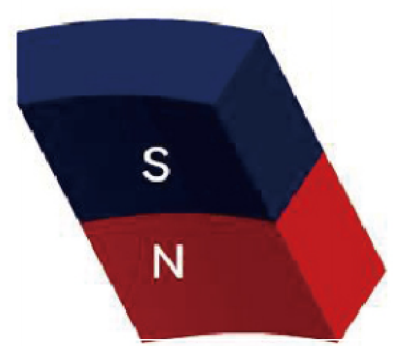 Esquema de imanación: Axially Magnetized Arc — Arc / tile magnets